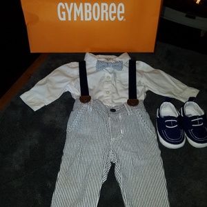 Gymboree 0-3 month baby boy 4piece set 2018 Easter